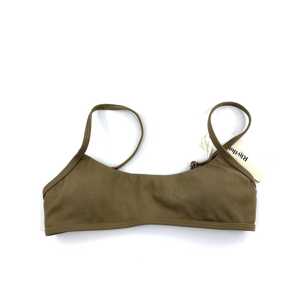 Rhythm Sage Bonsai Rib Crop Top Size XS - Picture 3 of 9